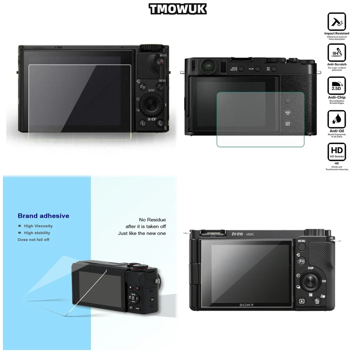 Easy Installation Glass For Sony DSC-RX100 VII RX100M7 - Quick And Secure Application