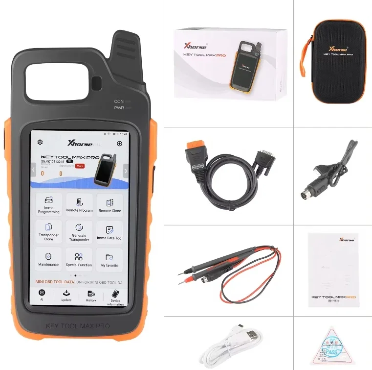 Xhorse-Outil de Diagnostic de Voiture VVDI Max PRO, Mini Scanner avec Tension et Courant de Fuite, Nouveauté