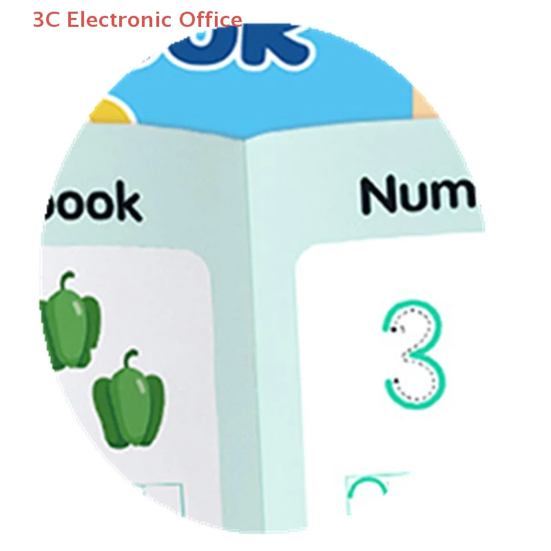 

[3SC] 48 Pages Number Exercise Books Writing Learning Math For Kids Children Kindergarten Calligraphy Practice Book Gifts