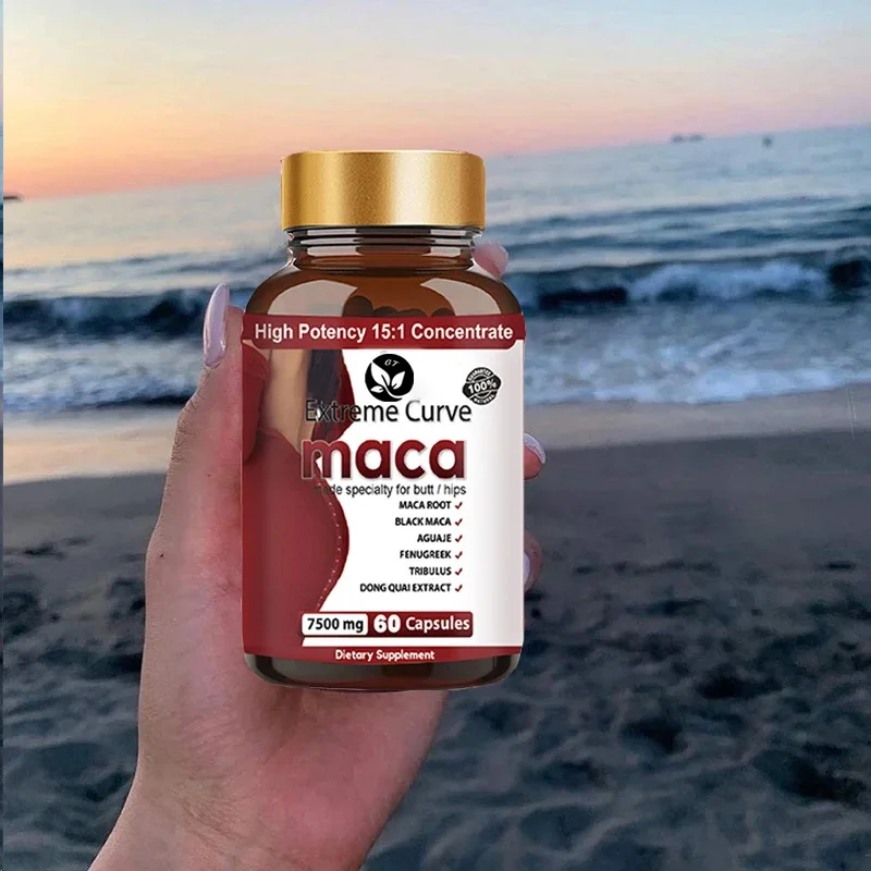 60 Capsules That Are Easy To Swallow Increase Natural Curves For Buttocks And Buttock Growth Supplement Vegetarian