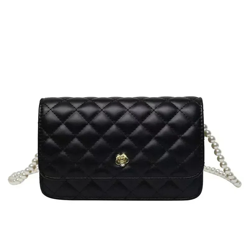 

pearl Woc fortune Totes bag fashion casual Bags style original sheepskin craft inner compartment size 20cm*13cm BC5