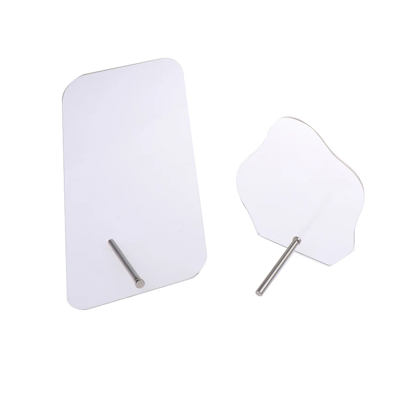 Nieregularna Akrylowa Przezroczysta Matowa Tablica Ekspozycyjna do Paznokci Narzędzie do Manicure Stojak na Sztuczne Paznokcie Karta Kolorów do Salonu Paznokci