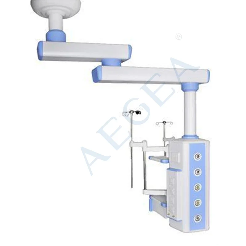 AG-360-2 Electric Lifting Double Arm Rotating Gas Surgical Medical Operating Room Pendant