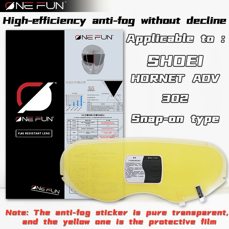 Motorcycle Helmet Visor Anti Fog Film Moto Helmet Lens Film for SHOEI Z7 NXR RF1200 GT-Air Gt Air2 Neotec CNS-1 CNS1 TC- 5