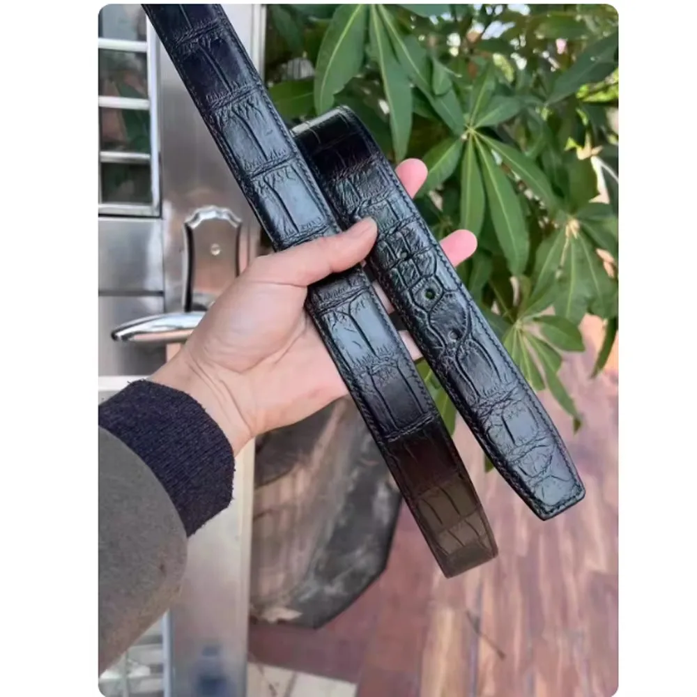 yinshang new men crocodile belts fahion wedding offce business belt