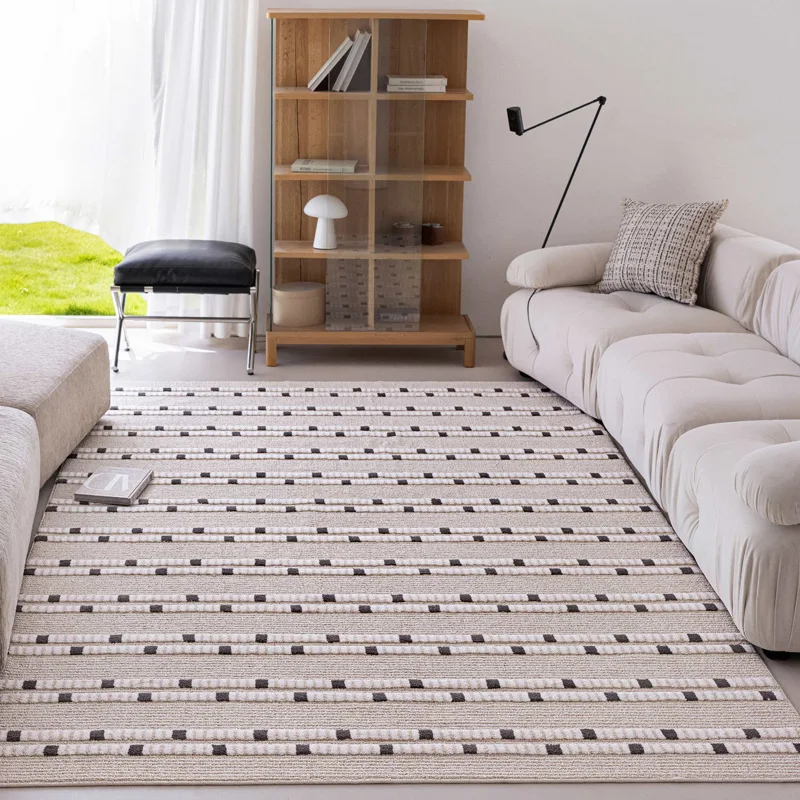 Teppich Wohnzimmer Wabi Sandy Wind Leave-in waschbares Sofa Innenraum wasserdicht und Antifouling