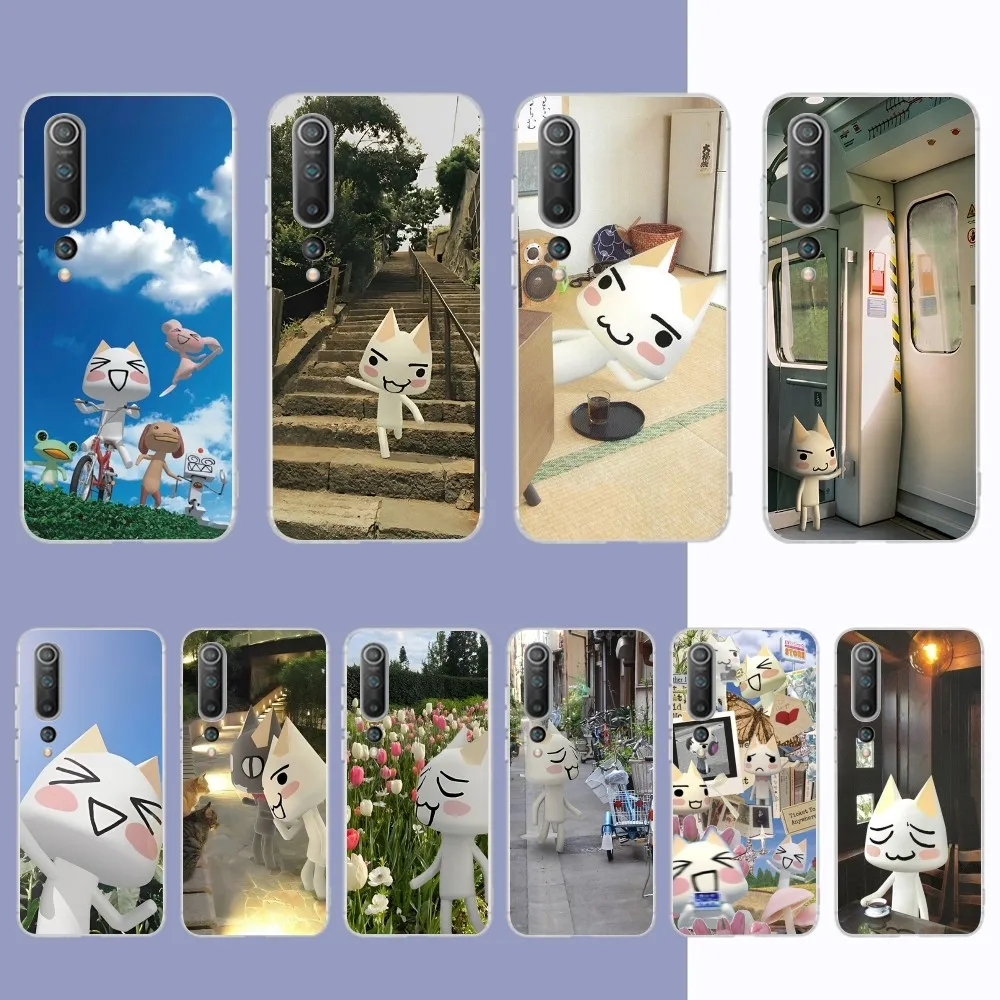 

Inoue Toro Cat Phone Case for Samsung S21 A10 for Redmi Note 7 9 for Huawei P30Pro Honor 8X 10i Cover