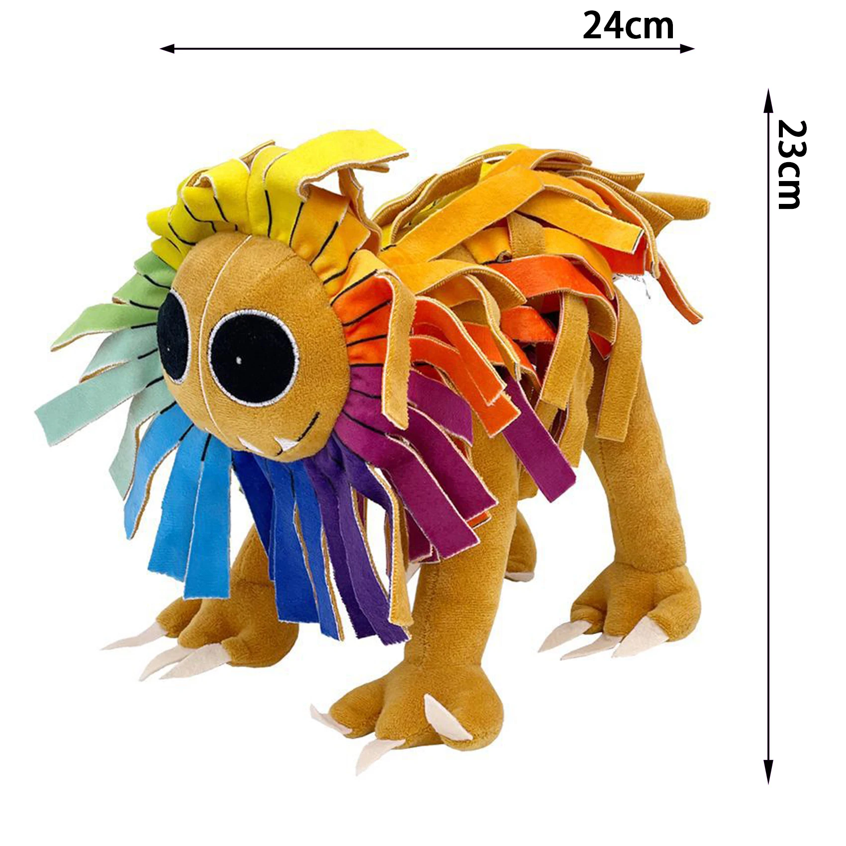 30cm Pianosaurus Jingle Plush Toy Cartoon Nightmare Critters Game Yarnabys Lion Plushie Soft Stuffed Pillow Doll Toy For Kids