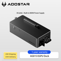 AOOSTAR AG01 EGPU Oculink Dock PCIe 4.0 x4 64Gbps External Graphics Card Enclosure for RTX 4070/7700XT Mini PC Laptop
