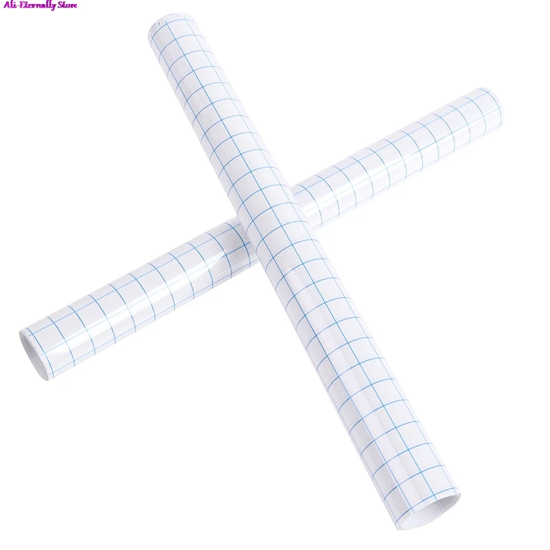 1 Roll Transparante Tack Vinyl Transfer Toepassing Papieren Tape Roll Voor Bewegwijzering Ambachten 30x100cm