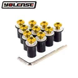 Motorcycle Windshield Bolts Screw Nut Fastener Kit M5 5mm For YAMAHA MT-07 MT-09 MT 07 MT07 MT09 MT-09 Tracer FZ1 FZ6 FZ8