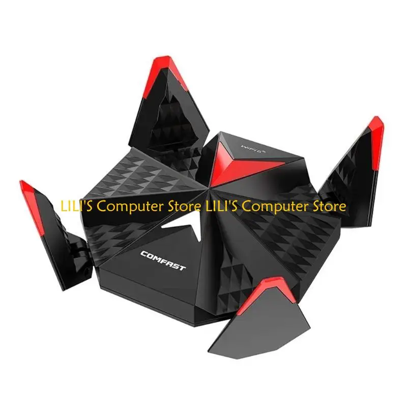 A52B 5400MBPS USB WIFI 6 ADAPTER 2.4G 6G GAME WIFI RESEIVER DONGLE 4 ANTENA للكمبيوتر الشخصي WPA3 WIN10/11 محول شبكة