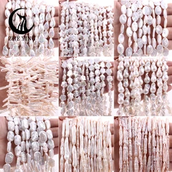 Irregular Natural Baroque Freshwater Pearl Beads Star Toothpick Flower Spacer Bead For Jewelry Making DIY Necklace Bracelets