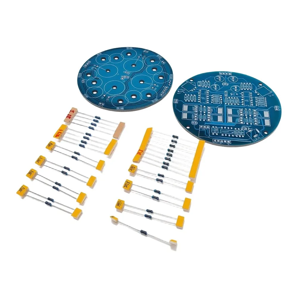 Magnetic Levitation DIY Kit 85mm Round Board With Power Adapter For Building Electronics Projects Metal Plastic Components