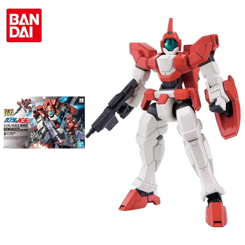 

Bandai Gundam Model Kit Anime Figure HG AGE 16 1/144 RGE-B890 Genoace 2 Genuine Gunpla Model Action Toy Figure Toys for Children