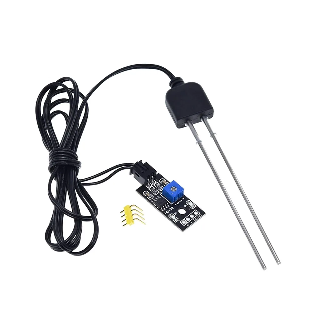 

Soil Moisture Sensor Detector Module Soil Humidity Test with 1.3M Corrosion Resistance Probe for Arduino