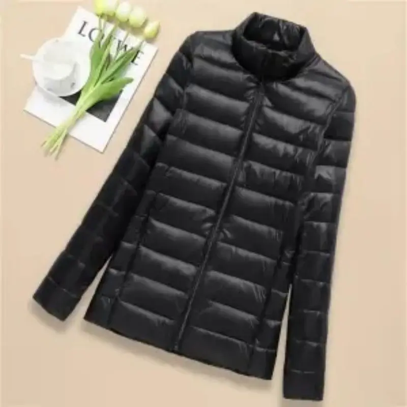 

Женское легкое пуховое хлопковое пальто Jaet Bla с капюшоном, осень-зима, облегающая верхняя одежда, большой размер, уличная длинная одежда...