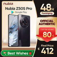 5G Nubia Z50S Pro Smartphone Snapdragon 8 Gen 2 6.78'' 120Hz AMOLED Display 5100mAh Battery 50MP Camera Dual SIM Global Version