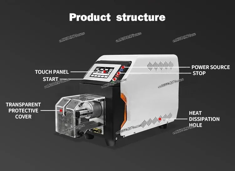 

Semi-Auto Coaxial Cable Stripping Machine Cable Peeling Stripping Kni Fe Striper Micro Coaxial Cable Stripping Machine