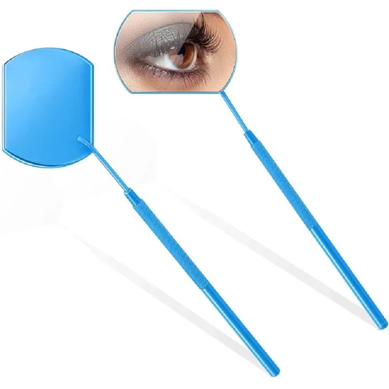 Lash Extension Mirror Eyelash Extension Grafting Tools Stainless Steel Multifunction Checking Lash Mirror Beauty Makeup