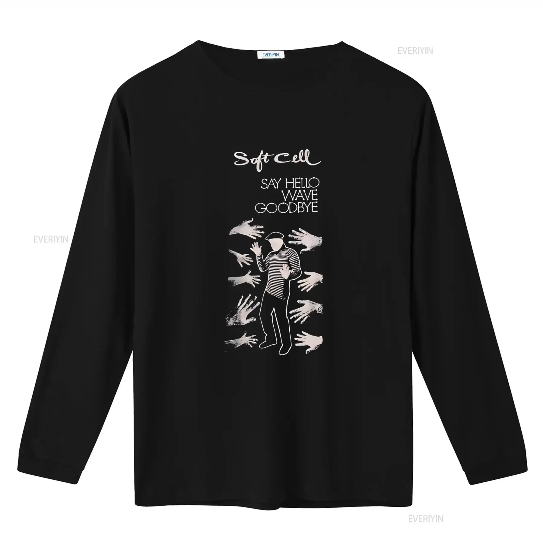 NWOT Soft Cell Say Hello Wave Goodbye T Shirt Large VTG New Style with Tainted Love Design vintage Washed designer clothes