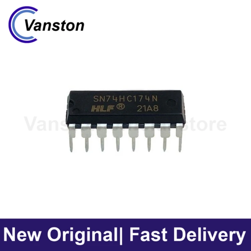 10pcs SN74HC174N Brand New Original Direct Plug DIP16 Trigger Multiplexer Decoder 74HC174