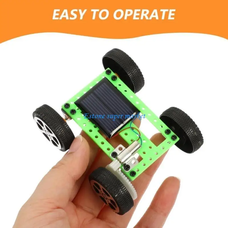 090B STEM Solar Car Building Kits Craft Model Project Toy For Children Creation 2PCS