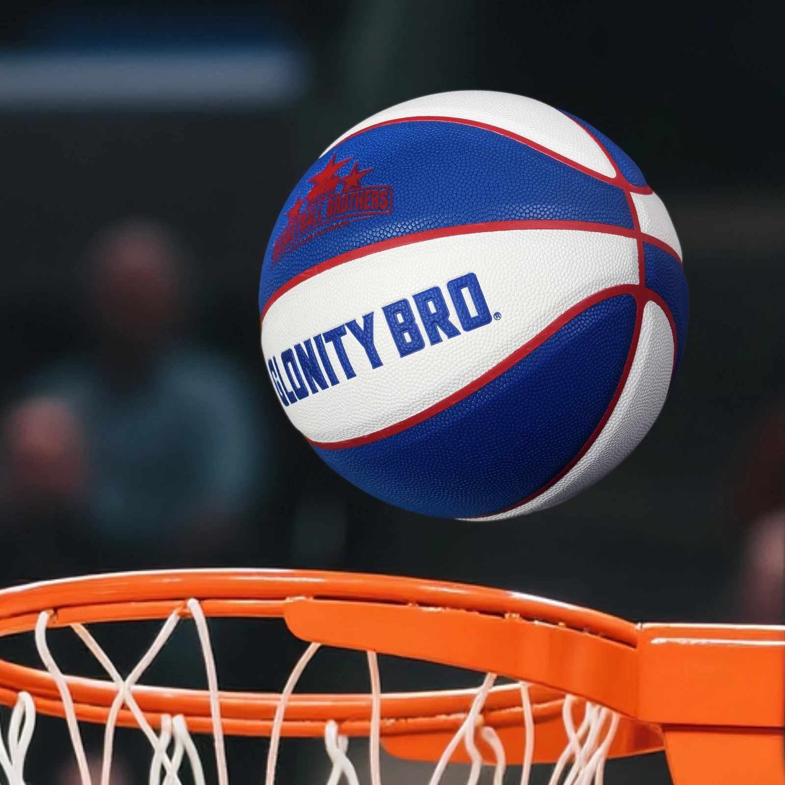 حجم 6/7 لعبة تدريب كرة السلة المنافسة الرسمية الكرة القياسية النساء الرجال في الهواء الطلق داخلي جودة عالية كرة السلة الأزرق الأبيض