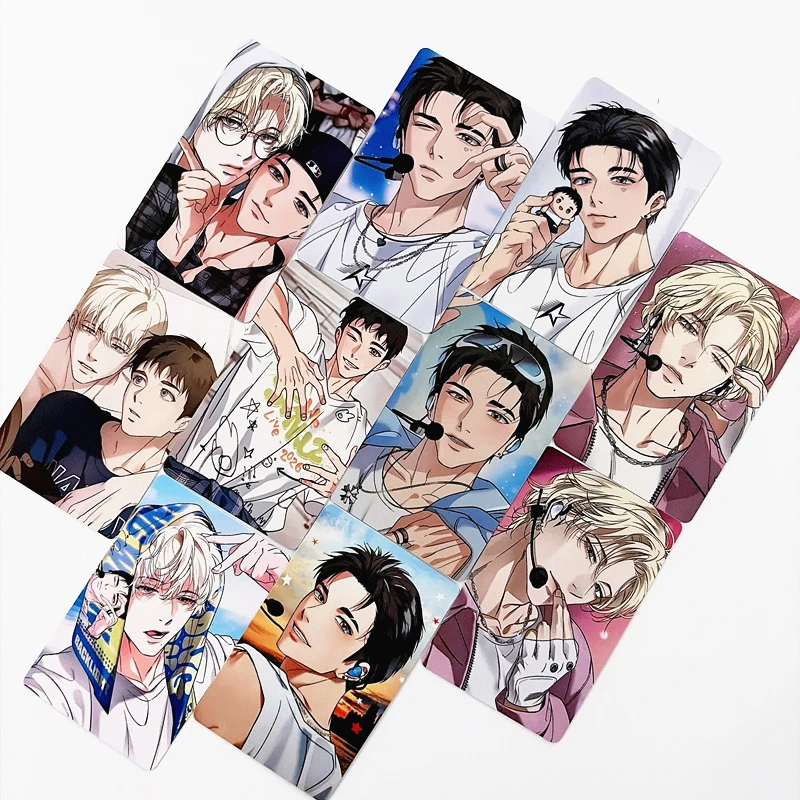 

﻿10Pcs/Set Backlight BL Manhwa Photocards Seo In & Yeong Woon Manhwa LOMO Cards for Fans Collection
