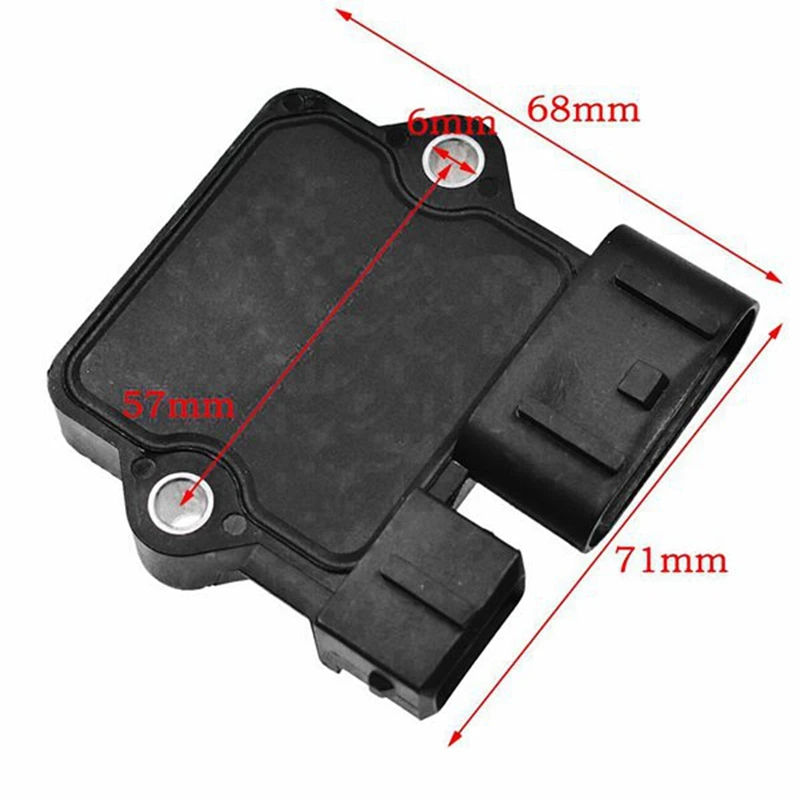 For NEW Ignition Module Ignition Control Module  Ignition Switch Module J723T Fit For Mitsubishi (Black)