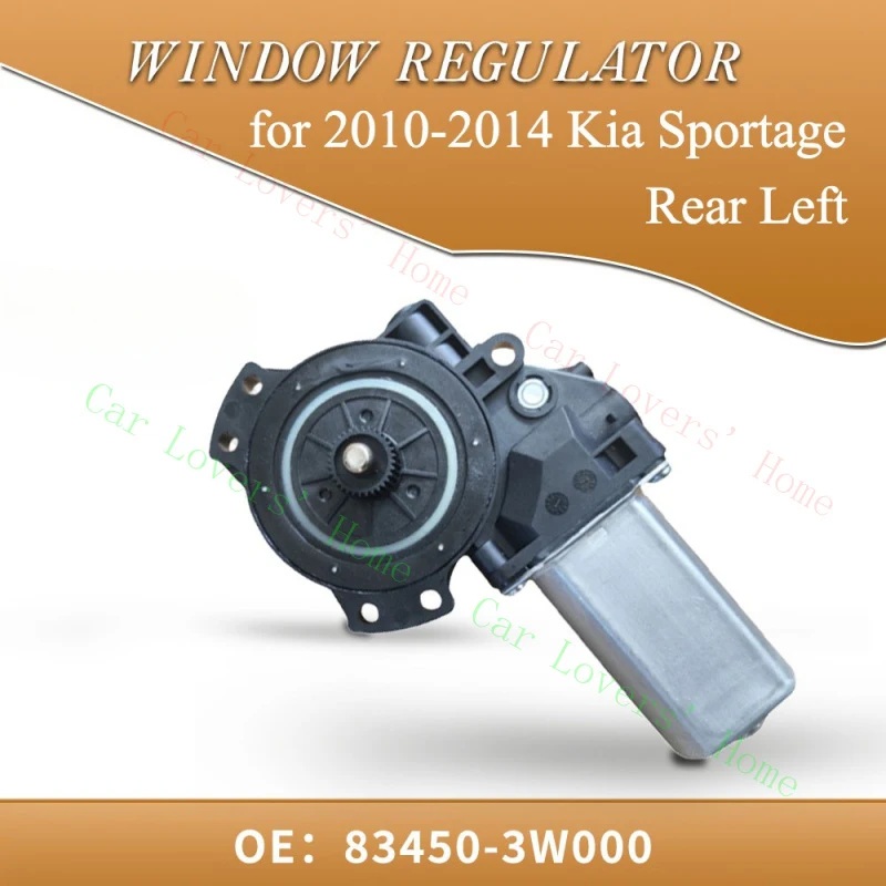 

A+ Rear Left Power Window Motor for 2010-2014 Kia Sportage 2PIN 83450-3W000