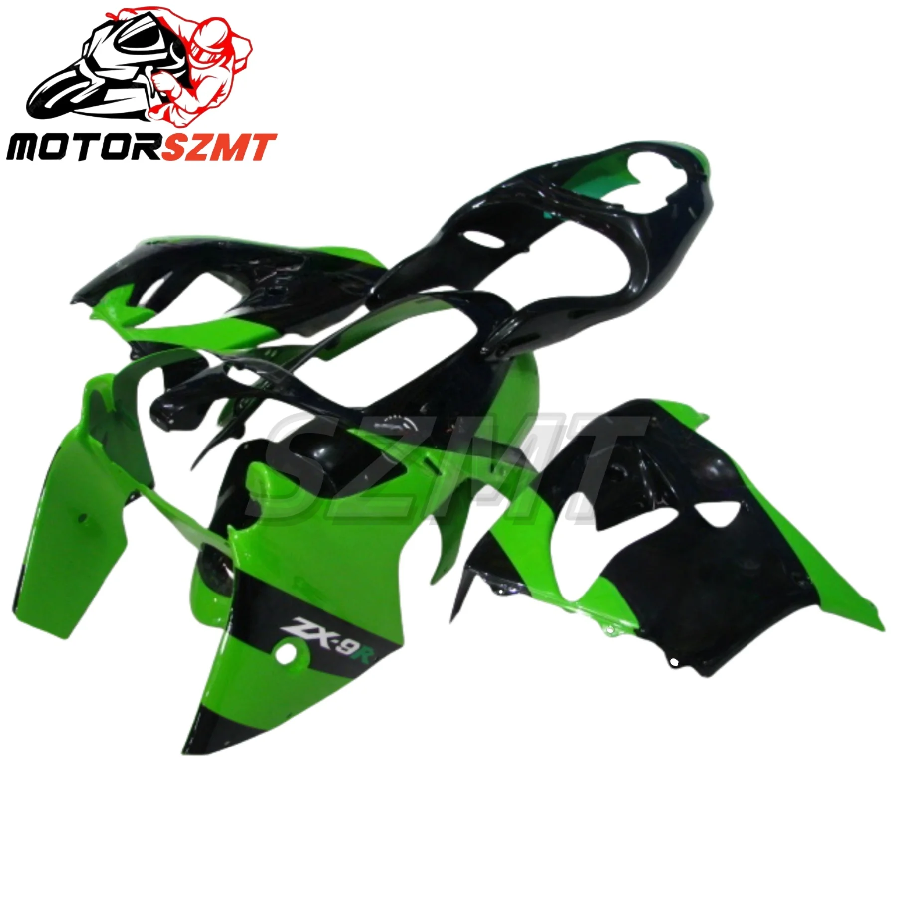Abs Fairing for Kawasaki ZX9R 2000 - 2001 Green Black Frame Fairings Zx9r 2001 Body Kits ZX9R 2000 2001