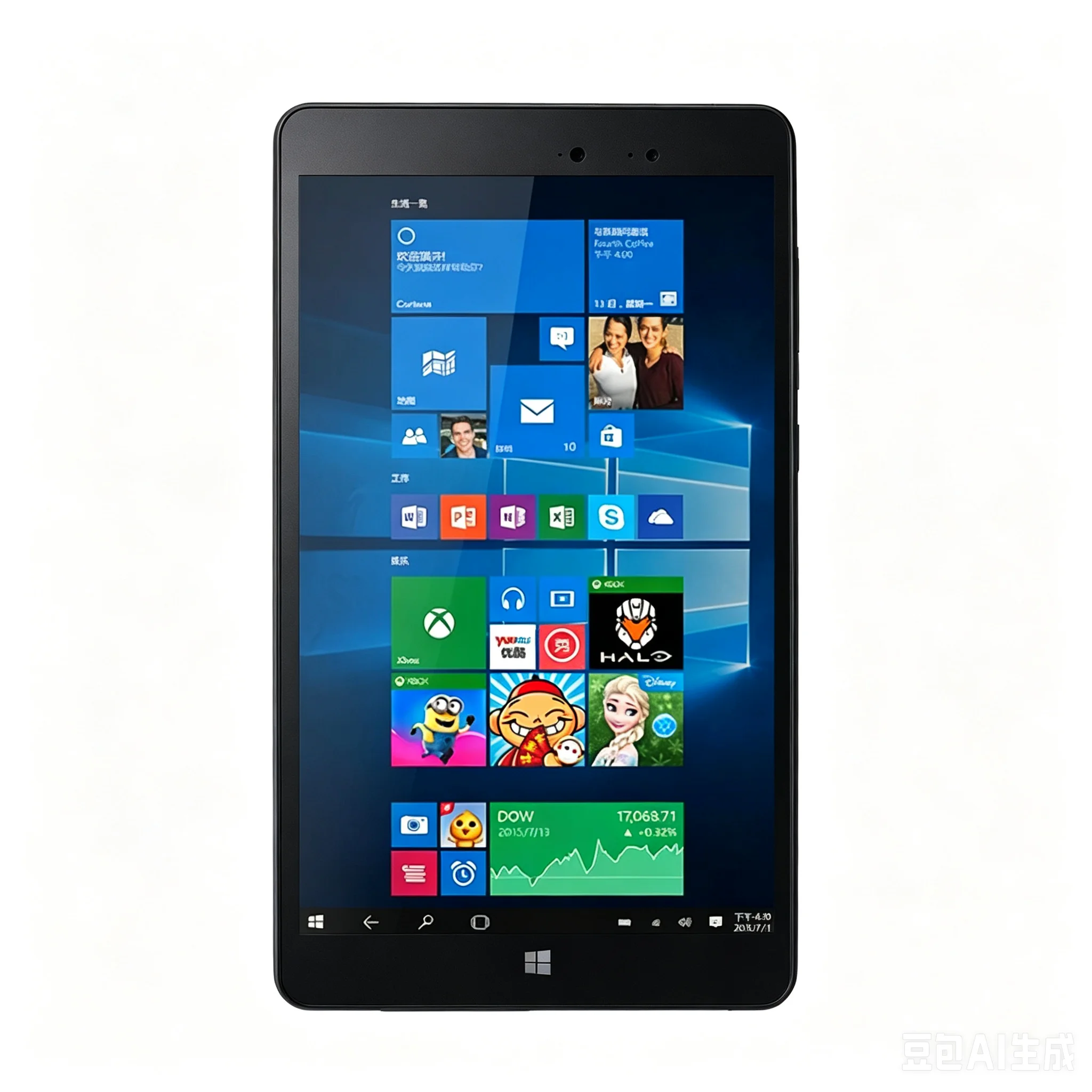 T10 8" Windows 10 Tablet PC Intel Atom X5-Z3735 Quad Core 2GB DDR3 RAM 16GB EMMC ROM Dual Cameras WIFI Bluetooth-4.0