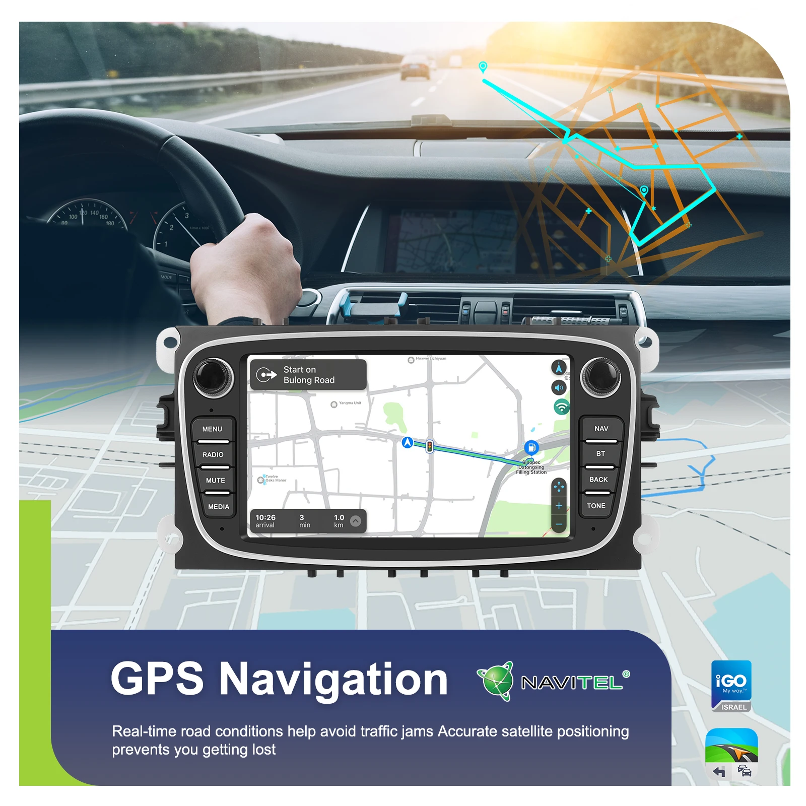 مشغل وسائط متعددة للسيارة للتركيز 2 ، راديو أندرويد ، نظام تحديد المواقع ، نظام استريو ذكي ، مشغل سيارة ، S-Max ، Mondeo ، Galaxy ، C-Max ،