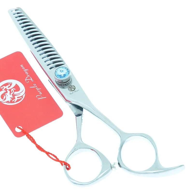 

9CR Steel 440C 6.0 Inch Dogs Thinning Scissors 18 Teeth Professional Pets Grooming Shears Animals Hair Trimming Tijeras A0182B