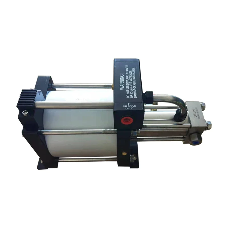 USUN Model:GB40-OL 150-300  Bar Output Single Action  Pneumatic Driven  Oxygen Booster Pump for Diving Use