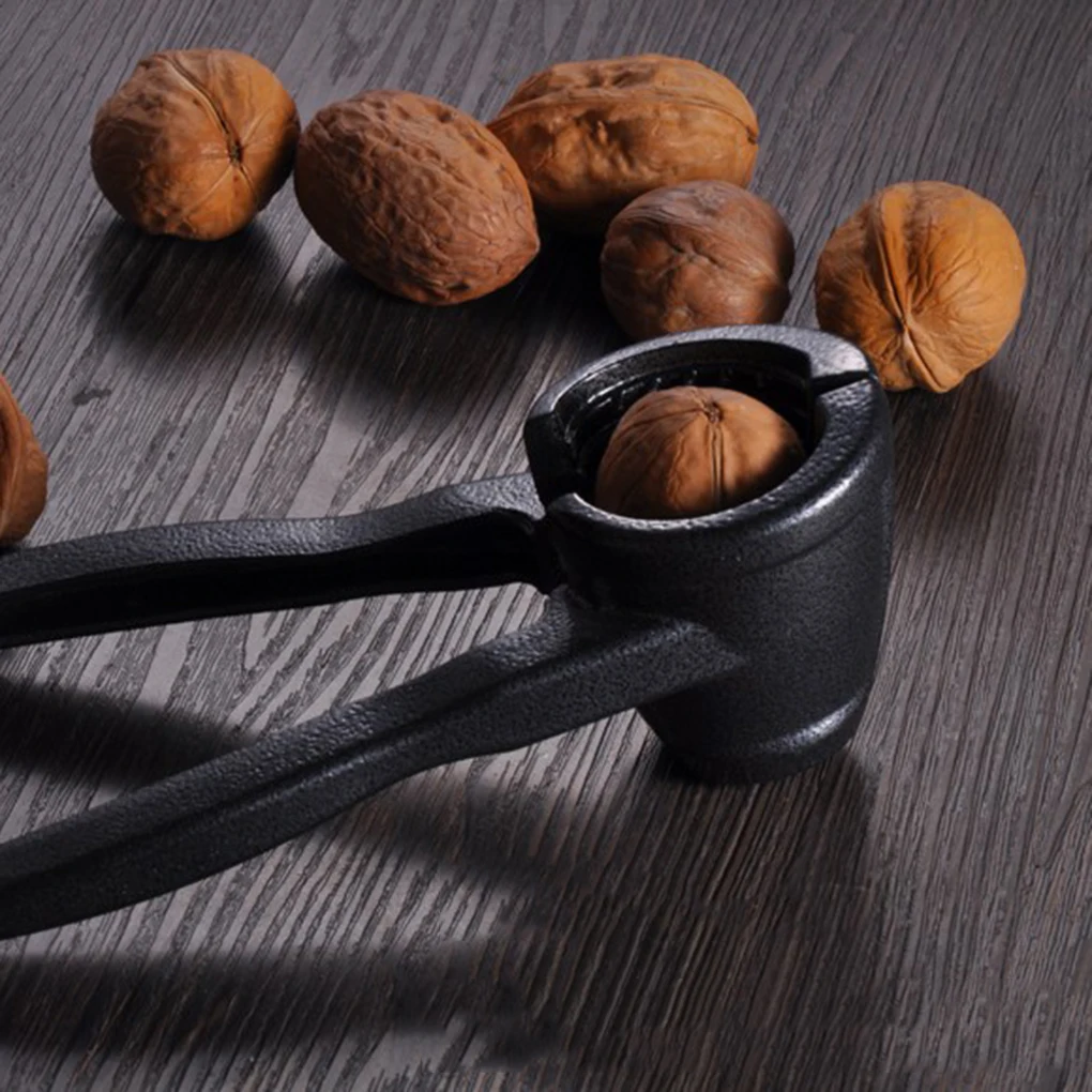 Funnel Nut Cracker Aluminum Alloy Nutcracker Multi-Function Sheller Pecans Cracker Metal Opener Tool Portable