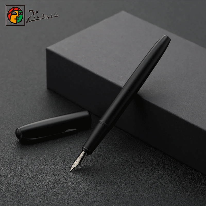 PIMIO 916 Malage Fountain Pen Metal Ink Pen 0.38/0.6/1.0mm EF/M/Bent Nib Stationery Office School Supplies PK JINHAO