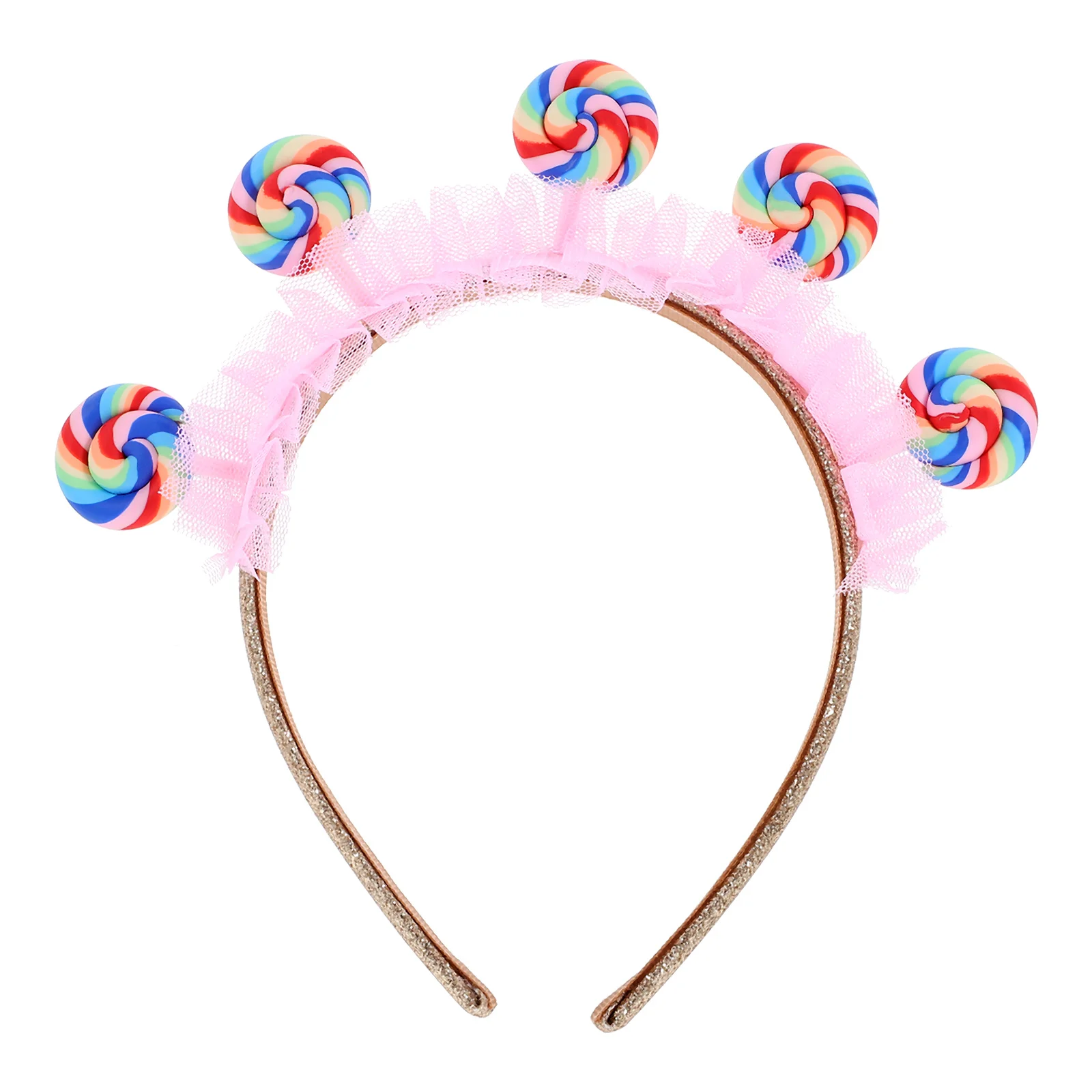 Candy Headband Kids cartoon Lollipop Headband pink cute Hair Hoops Fashion Toddler Hair Band gifts Girls Sweet Hair Accessories