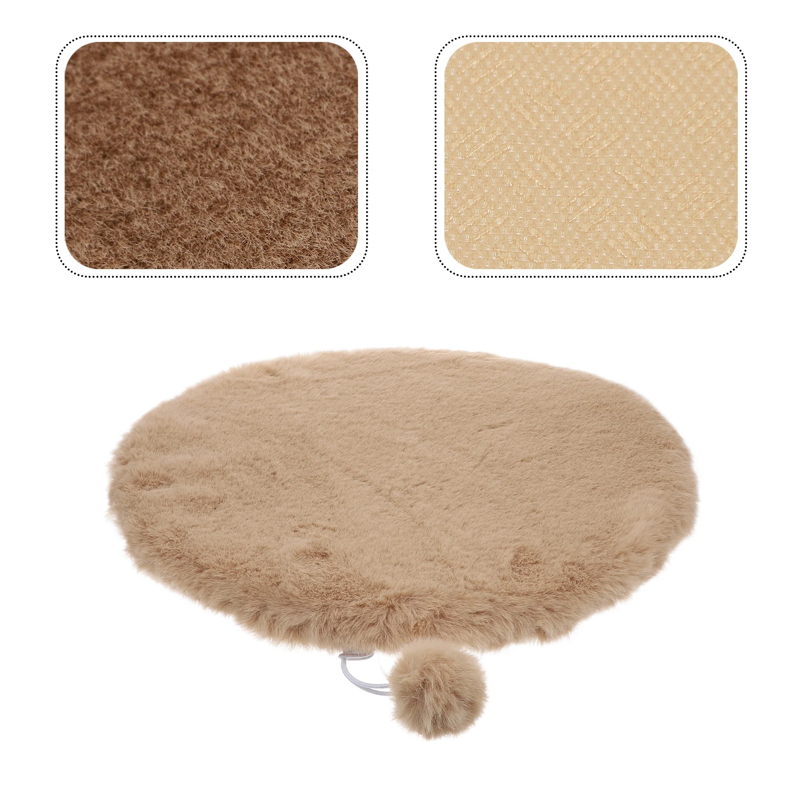 

1pc Cat Sleeping Mat Winter Cushion Pads Cotton Woven Bed Kitten Warming Waterproof Pet Warm Cushion Soft Cat Bed Padding Pain