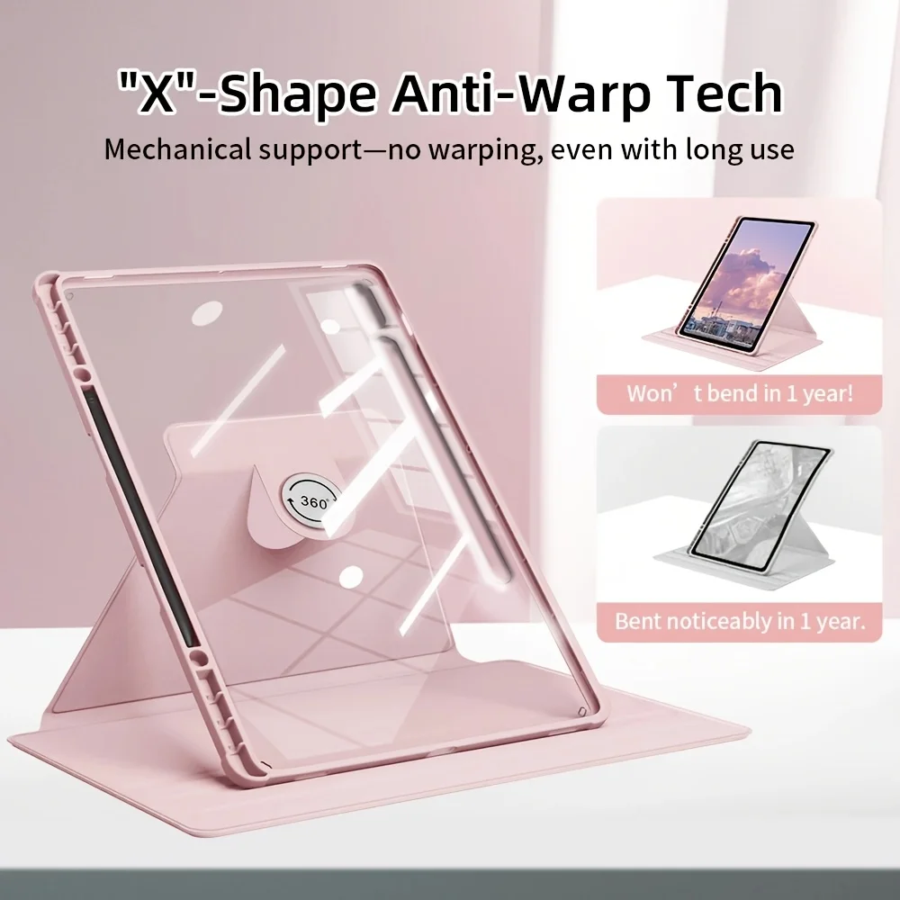 360° Rotation Case For Samsung Galaxy Tab A9 A11 8.7 inch S10 FE 10.9