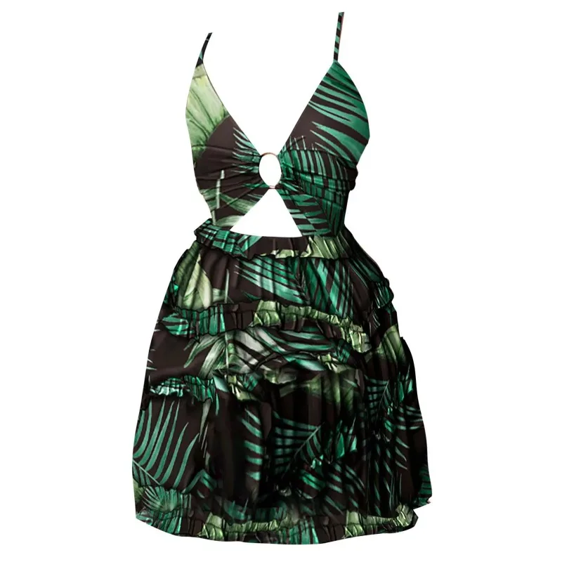 럭셔리 여성 우아한 드레스 복장 여성 캐주얼 여름 탱크 탑 민소매 무릎 길이 미니 Vestidos Elegantes Para Mujeres
