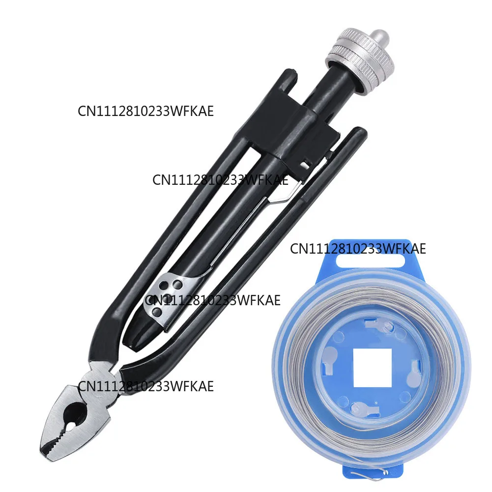 6-Inch, One-Way Winding Safety Aviation Lock Clamp with 7.5/15-Meter Fuse