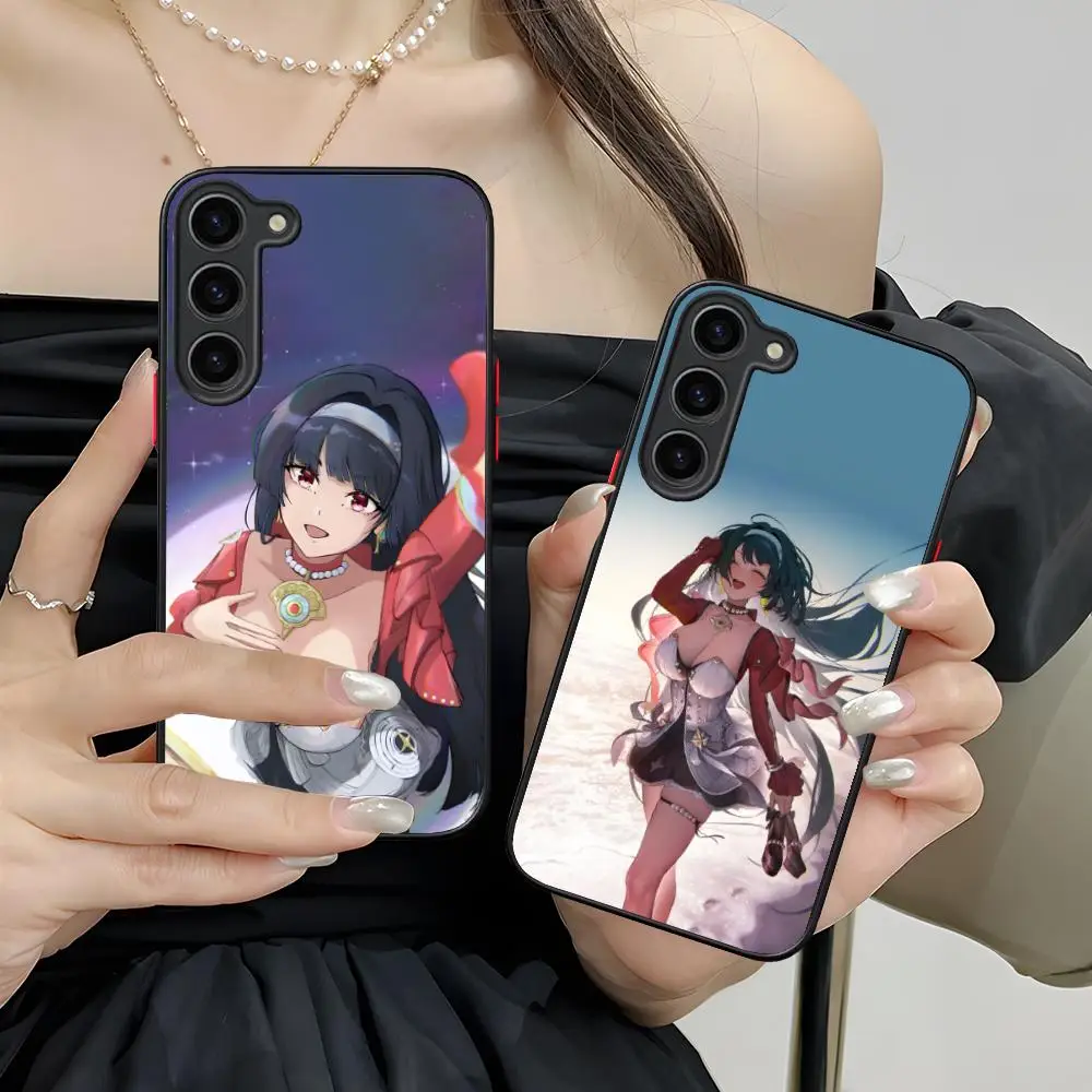 เคสโทรศัพท์ Zenless Zone Zero Astra Yao สำหรับ Samsung Galaxy S25 S24 S23 S22 S21 Plus FE Ultra  ซิลิโคนสีสันสดใส ป้องกันอย่างดี หรูหรา