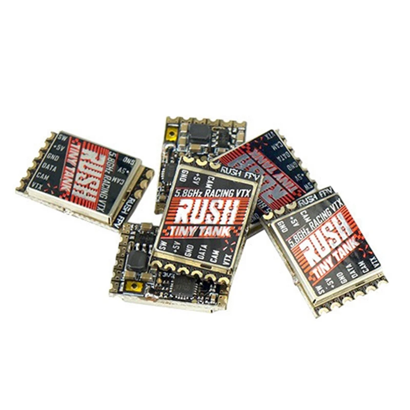 Dla RUSH TINY TANK VTX 5.8G 48CH 350Mw 5V Nano FPV Transmitter TBS Smartaudio Dla FPV RC Racing Drone