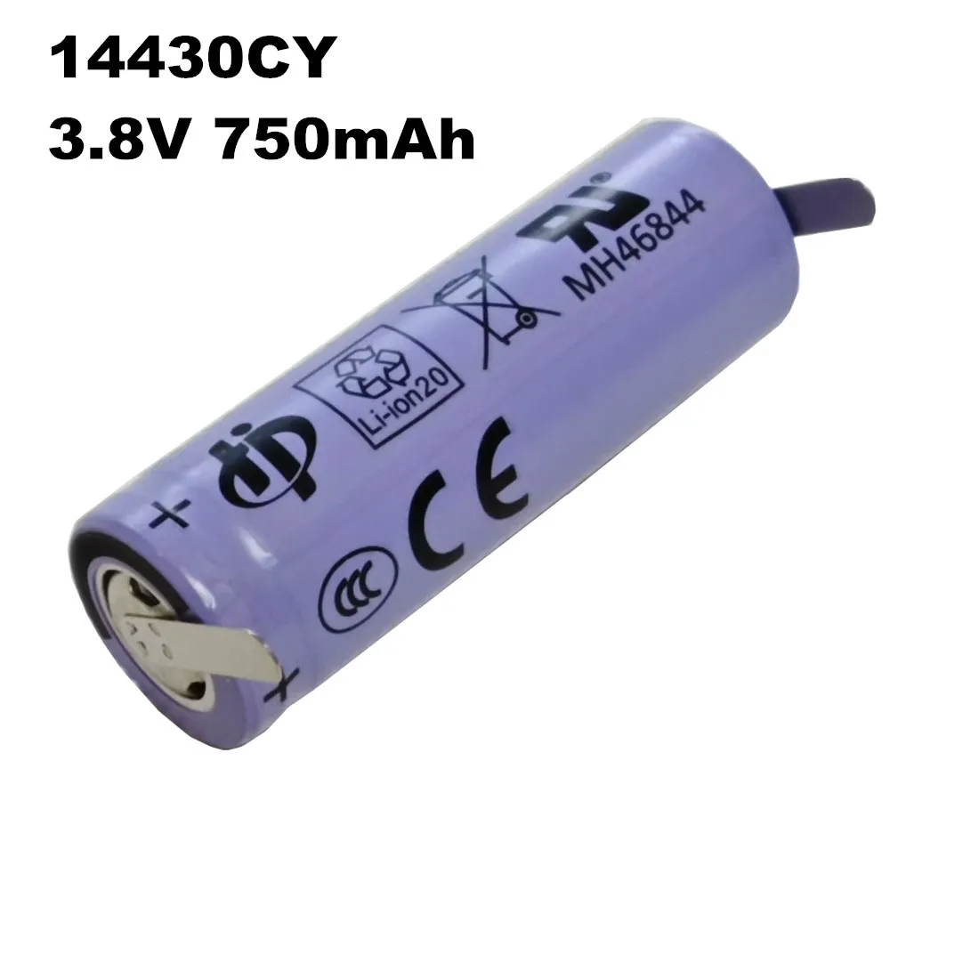 

Аккумулятор для бритвы Philips PT710 PT720 PT725 PT730 PT735 PT737 AT750 AT798 AT791 AT757 AT752 PT786 PT764 750 мАч 3,8 В 14430CY