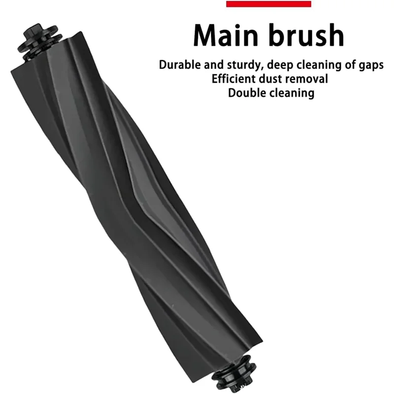 A006-Kit de accesorios Formova P50 Pro Ultra Cepillo Lateral principal Filtros HEPA Almohadillas para fregona Bolsas para polvo