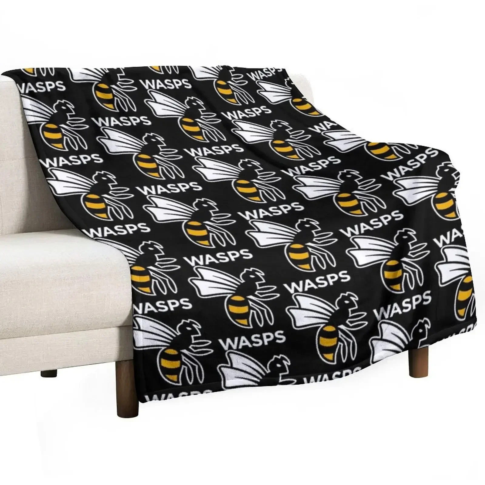 

Wasps RFC Icon Throw Blanket For Baby for sofa Cute Warm Blankets