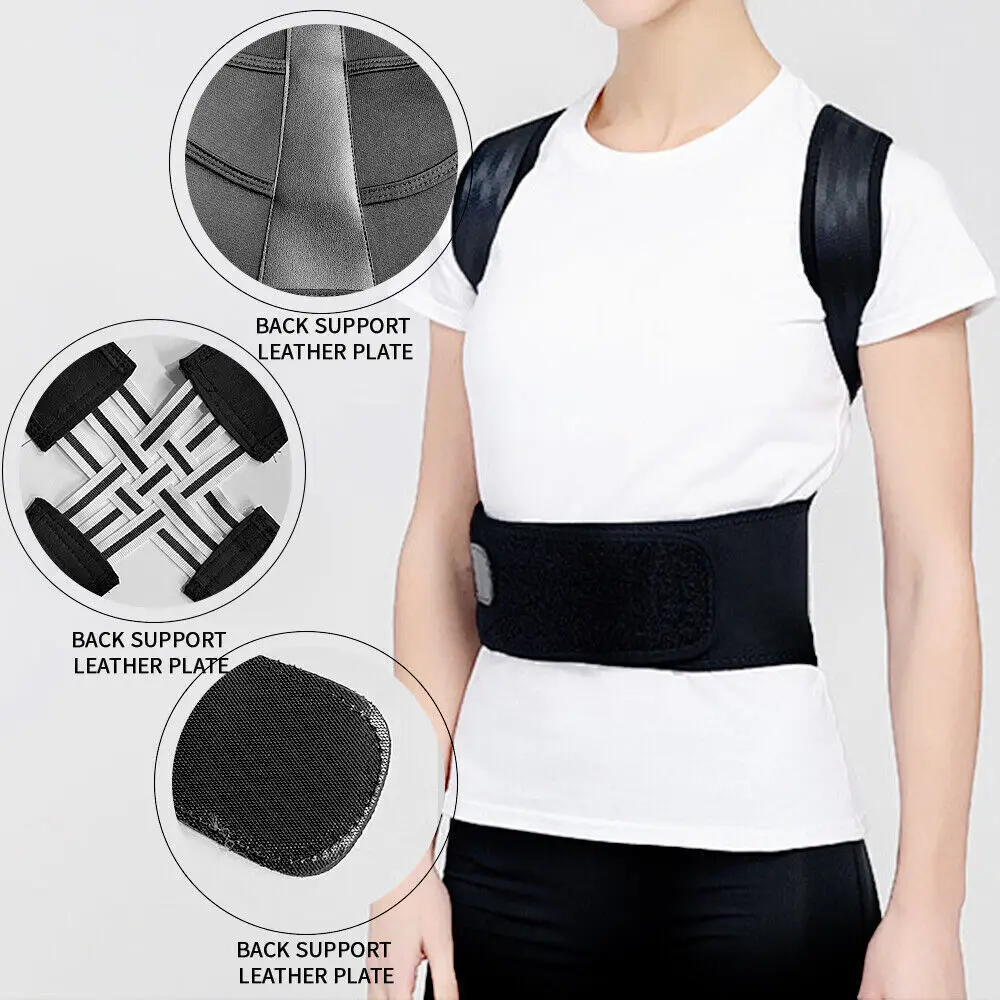 Support dorsal vertical pour le sport, ration de soutien dorsal, stabilisateur de posture