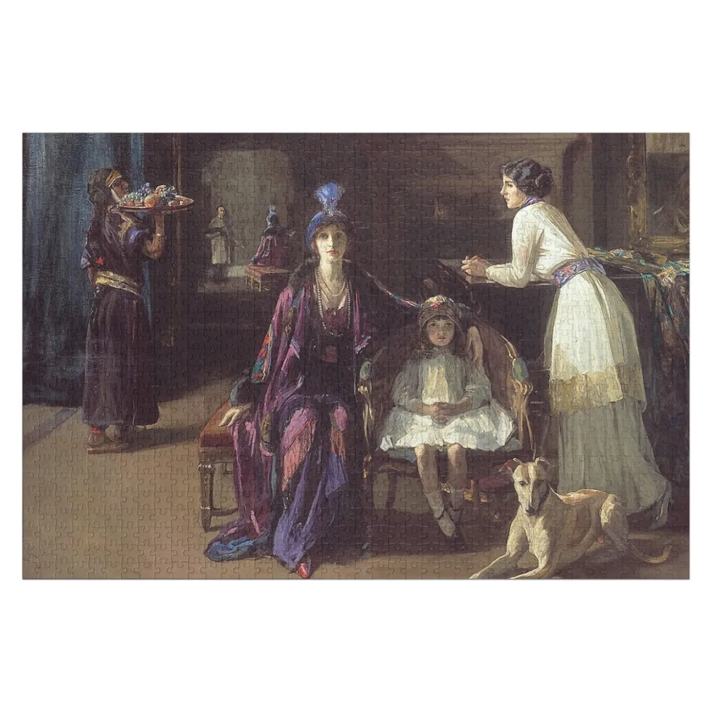 

Mother and Child by John Lavery - Vintage Art Jigsaw Puzzle Personalised Photo Personalized Gifts Scale Motors Puzzle